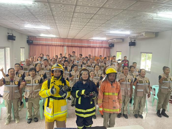 โครงการฝึกซ้อมเเผนป้องกันเเละบรรเทาสา...